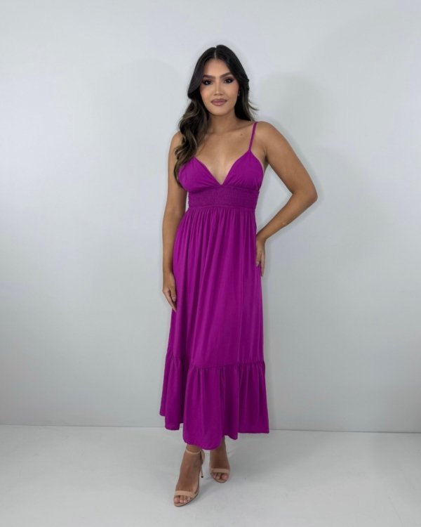 Vestido Beatriz - Fúcsia