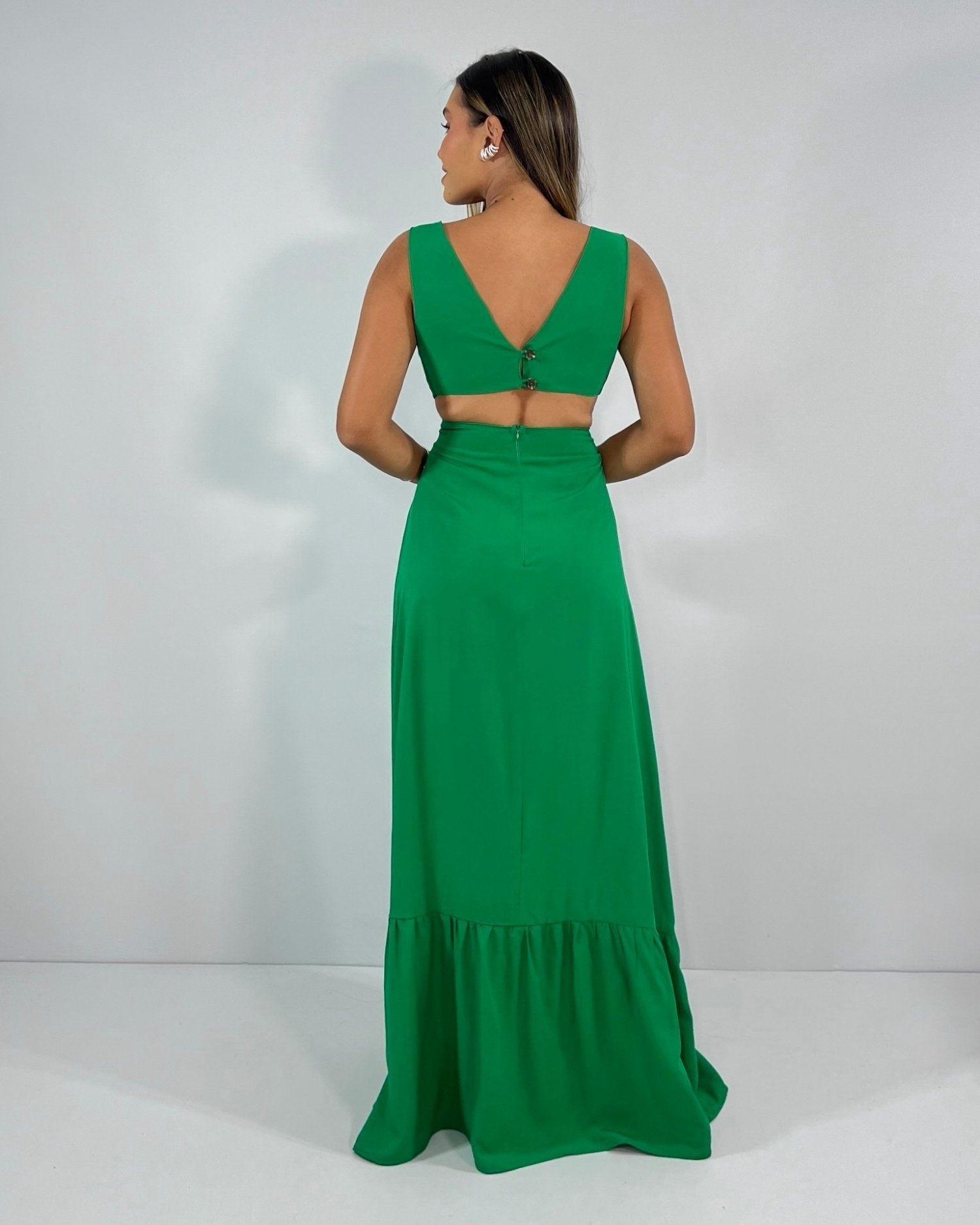 Vestido Miranda - Verde Bandeira - Image 5