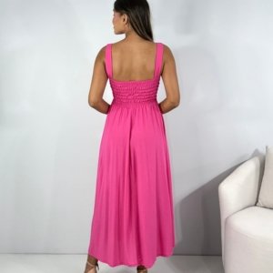 Vestido Samanta - Rosa Chiclete - Image 4