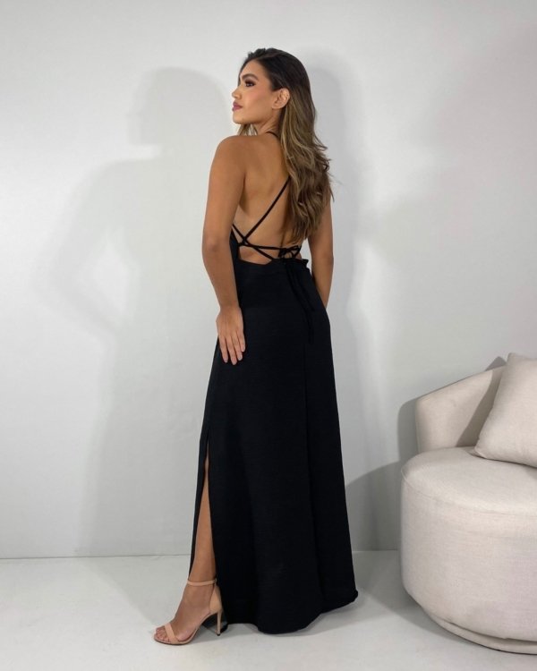 Vestido Lee - Preto