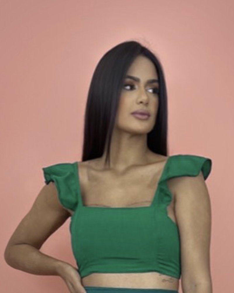 Cropped Samira - Verde Bandeira - Image 3