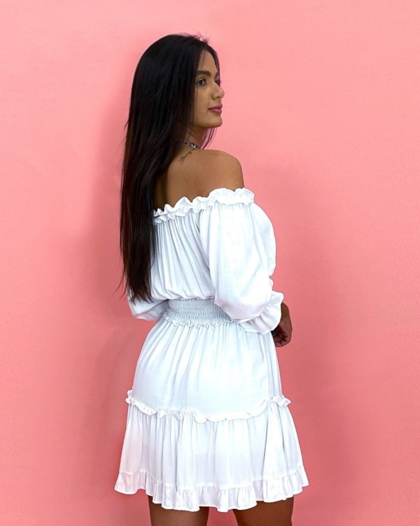 Vestido Jordana - Branco