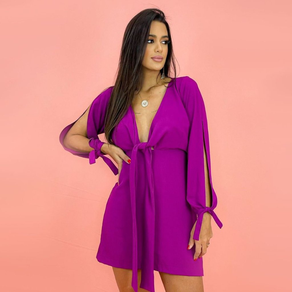 Vestido Marília - Roxo
