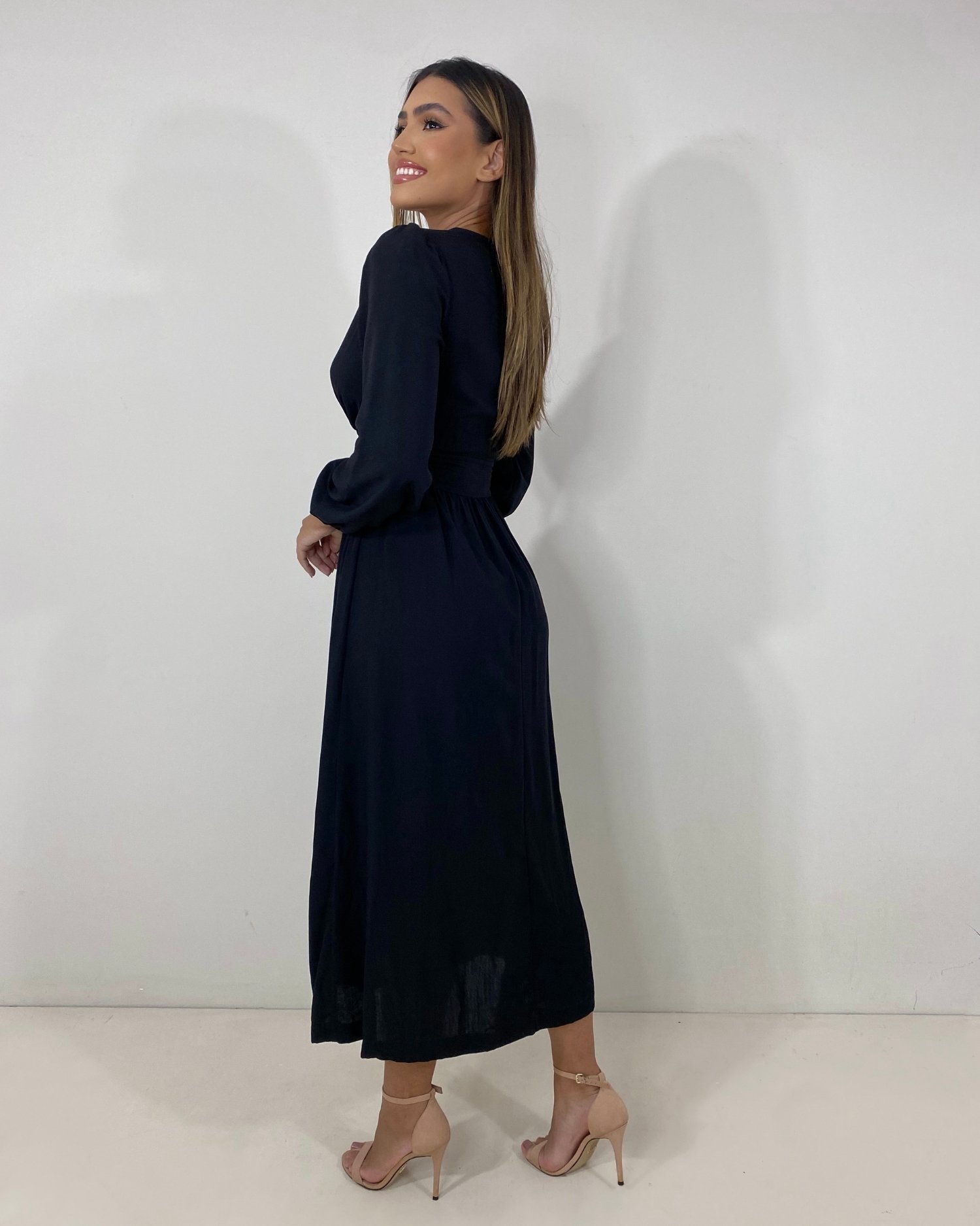 Vestido Clara - Preto - Image 6