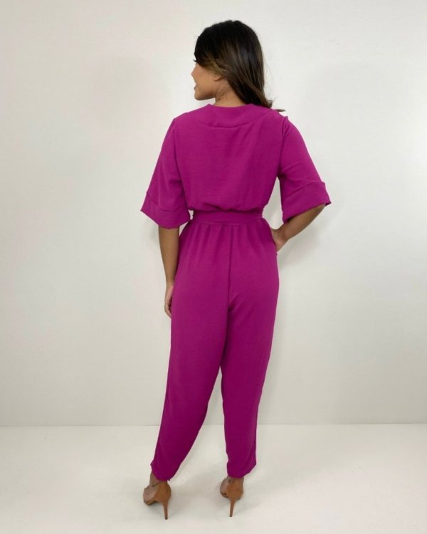 Macacão Rubia - Fúcsia