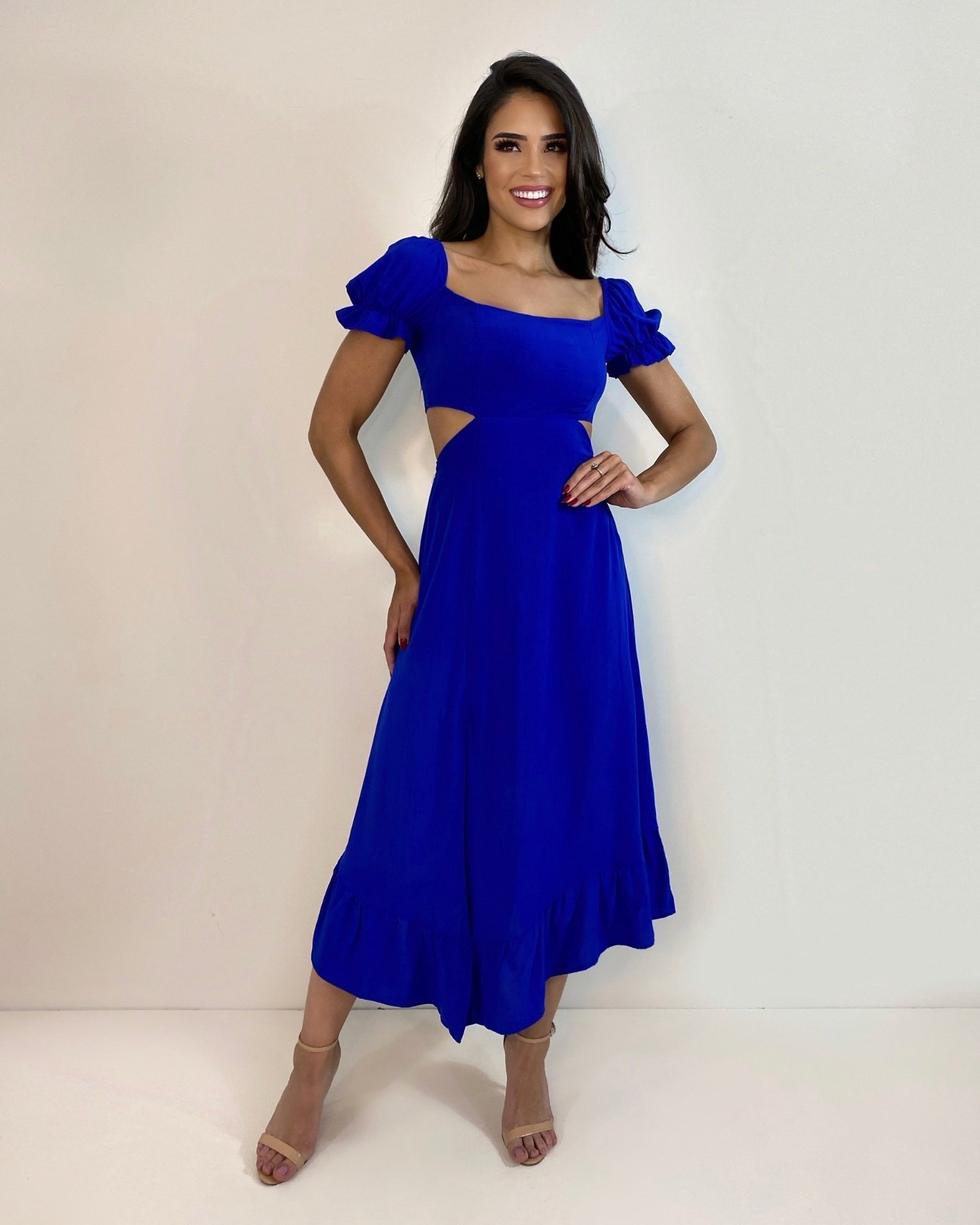 Vestido Jasmin - Azul Royal - Image 3