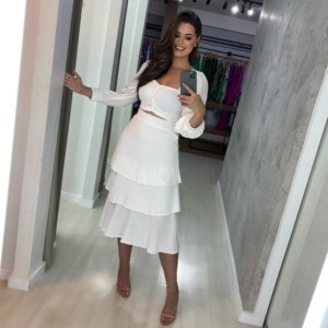 Saia Olga - Branco - Image 1