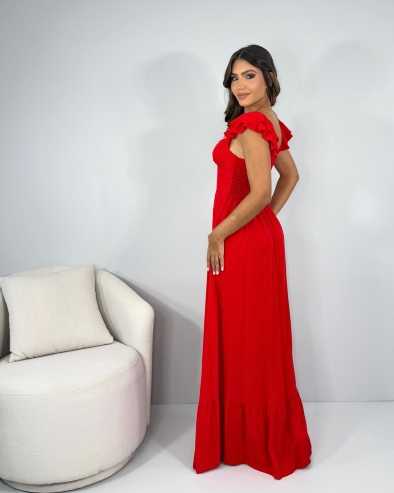 Vestido Isla - Vermelho - Image 7