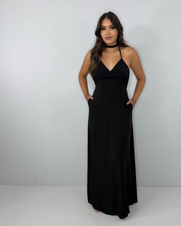 Vestido Victória - Preto