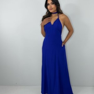 Vestido Victória - Azul Royal - Image 1