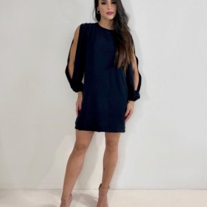Vestido Eloá - Preto - Image 3