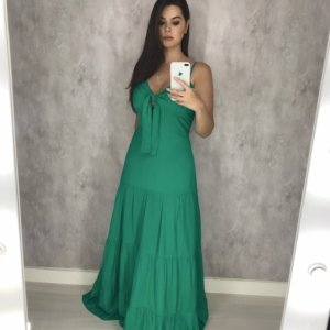 Vestido Camila - Verde Bandeira - Image 4