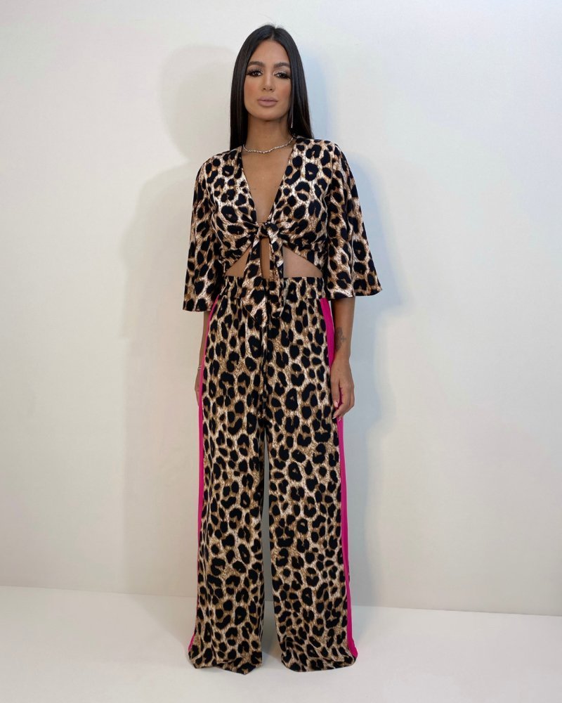 Calça Maria - Animal Print - Image 1