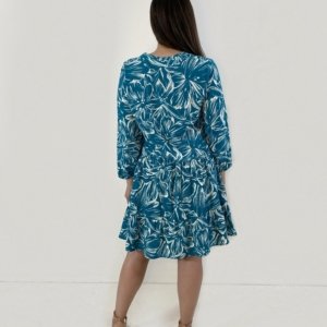 Bata Janine - Estampado Fundo Azul - Image 3