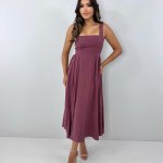 Vestido Samanta – Marrom