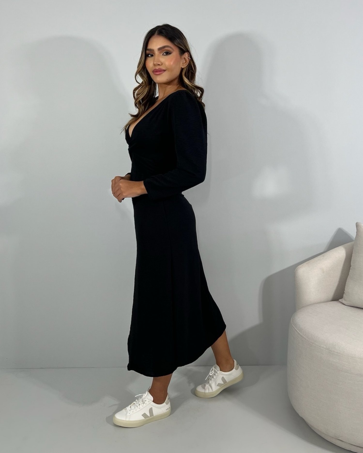 Vestido Monalisa - Preto - Image 2