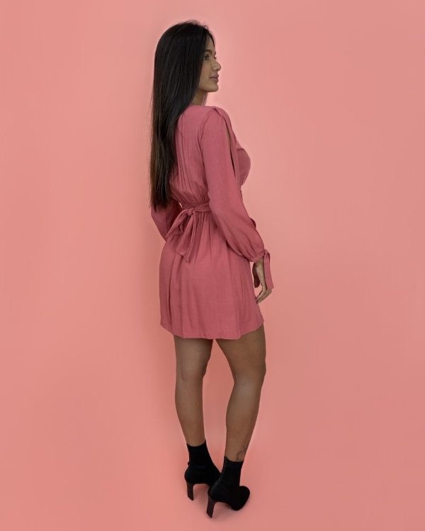 Vestido Marília - Rosê
