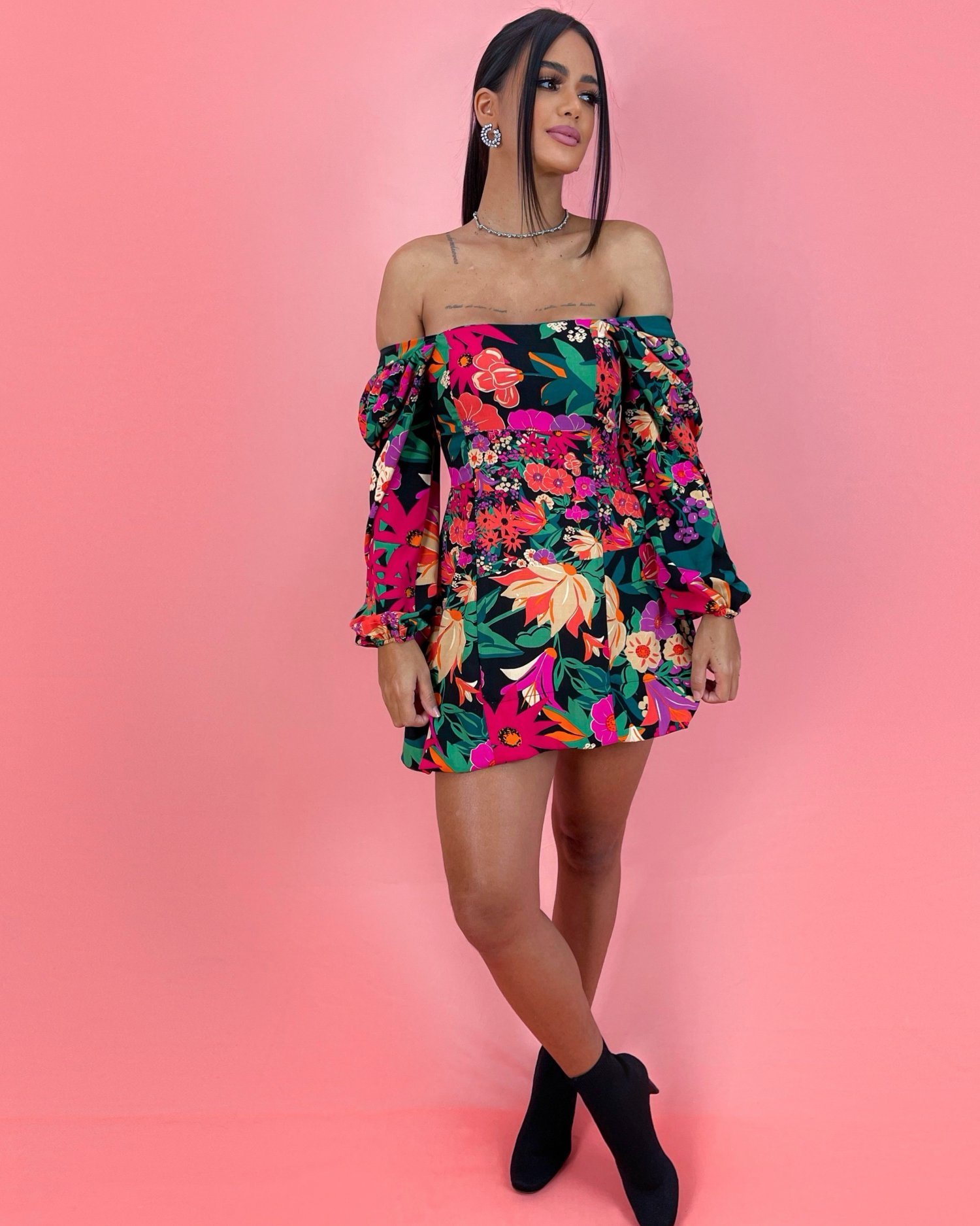 Vestido Graziele - Floral - Image 1
