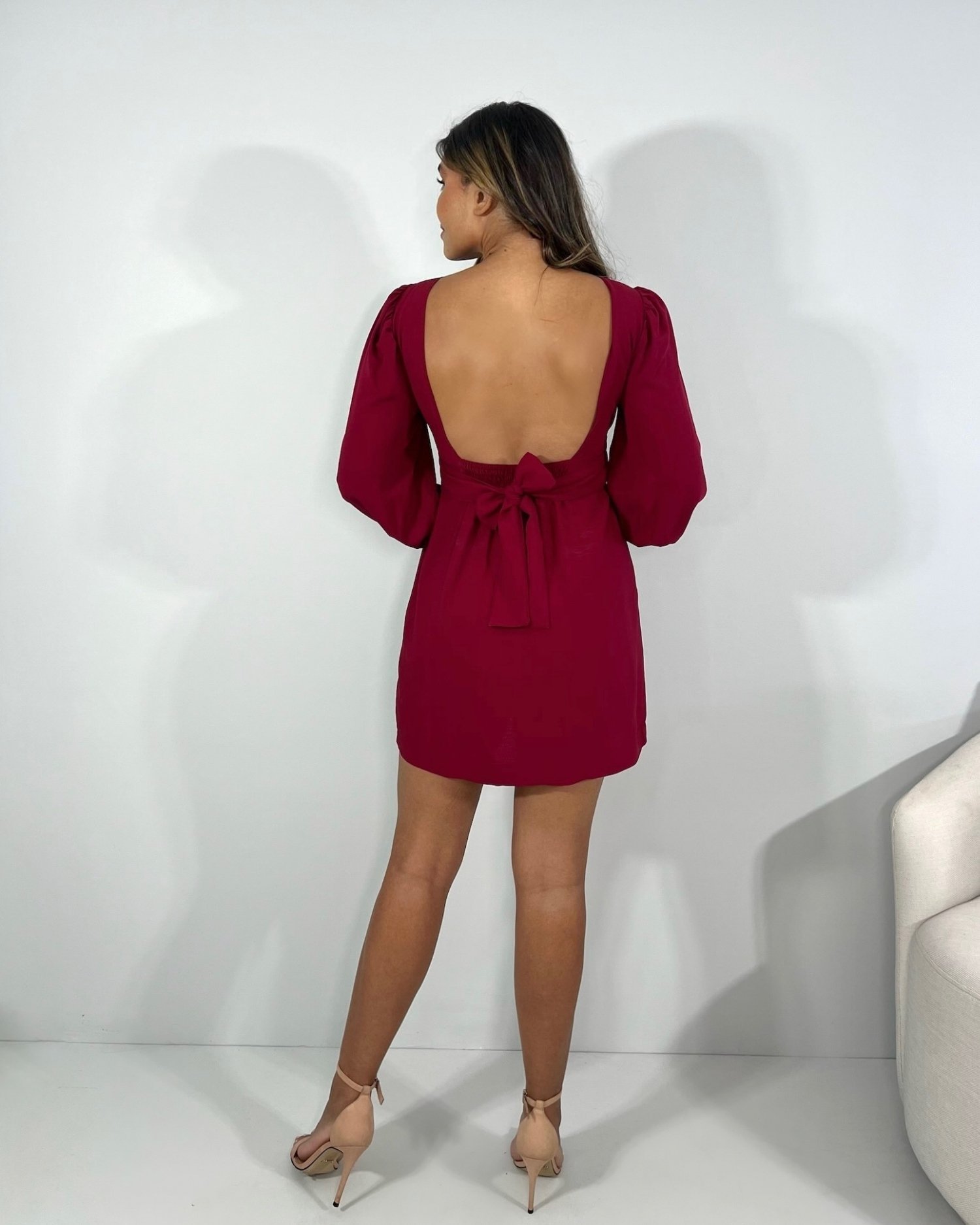 Vestido Tayla - Marsala - Image 3