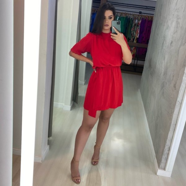 Vestido Elis - Vermelho