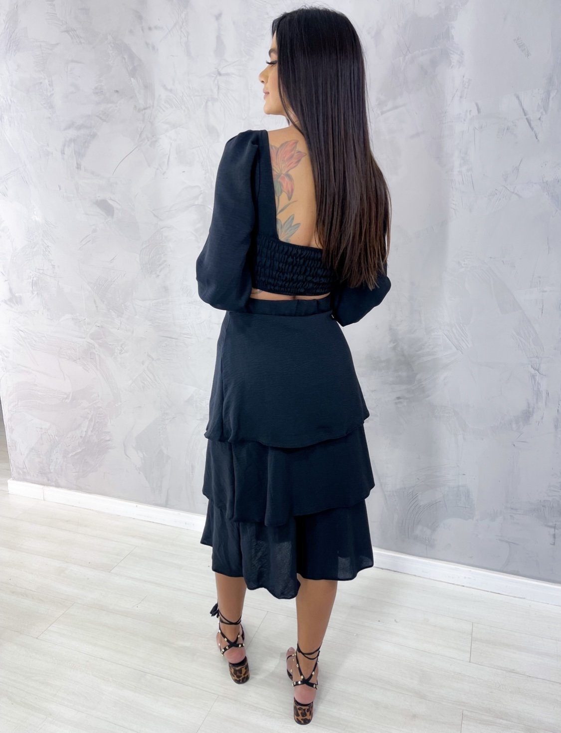 Conjunto Olga em Duna - Preto - Image 2