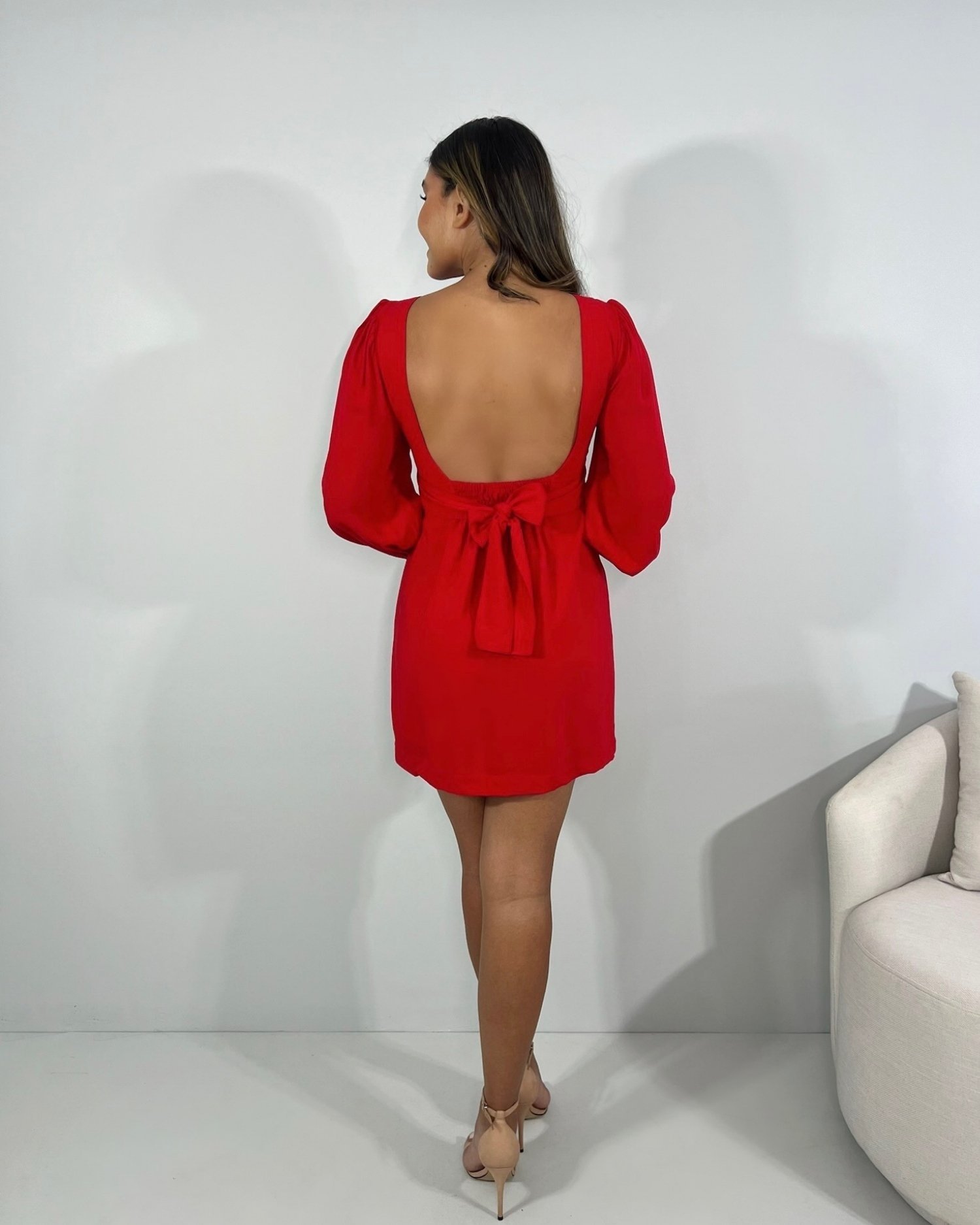 Vestido Tayla - Vermelho - Image 7