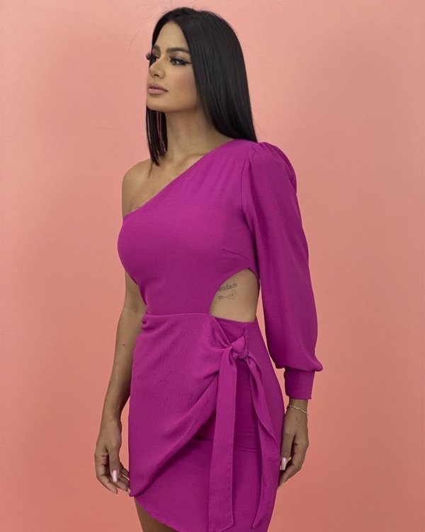 Vestido Amanda - Fúcsia