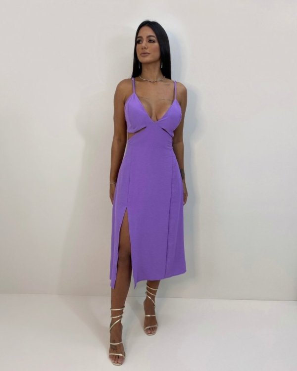 Vestido Kelly - Lilás