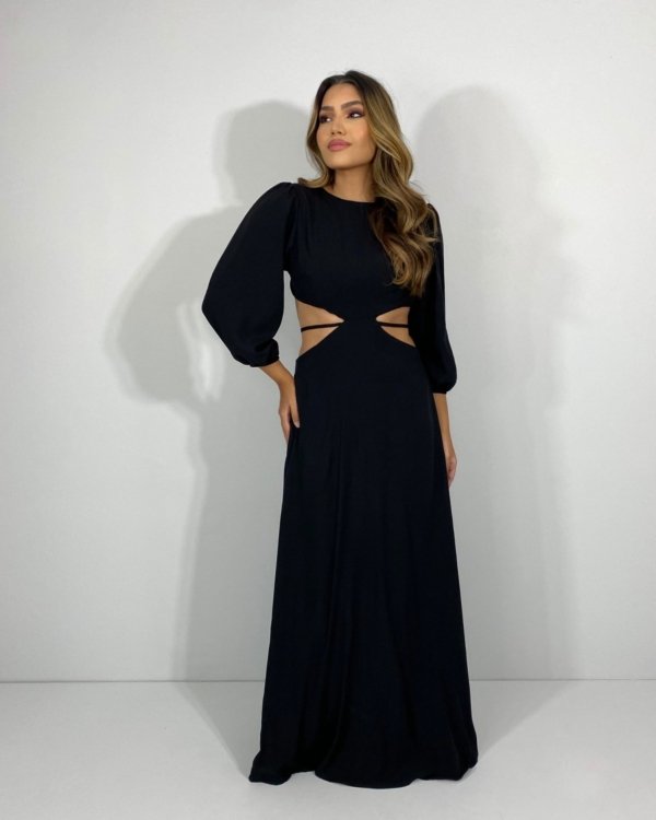 Vestido Giza - Preto
