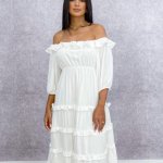 Vestido Angélica – Branco