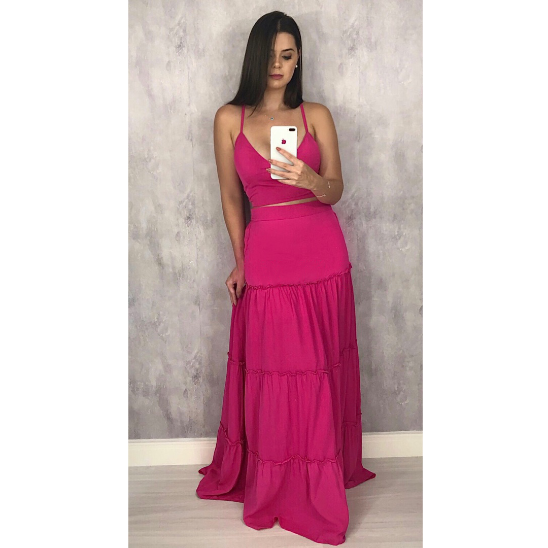 Conjunto Gabriela - Rosa Chiclete - Image 3