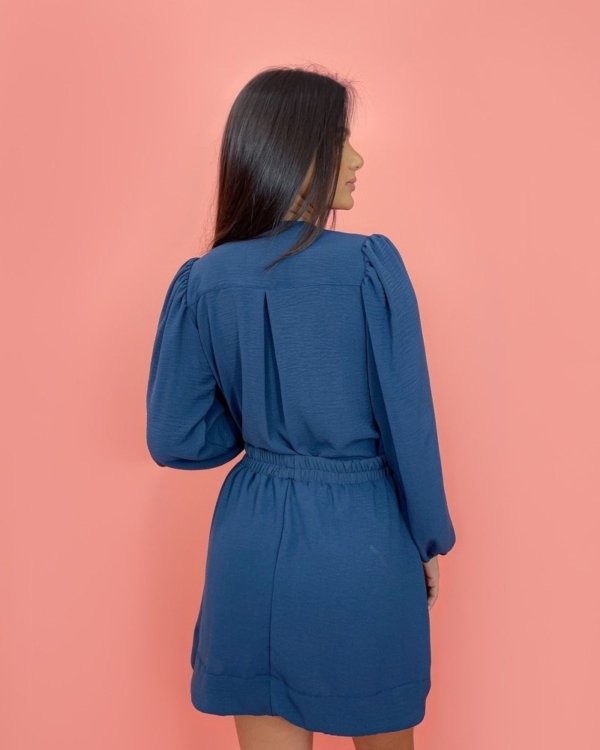 Conjunto Jade - Azul Marinho