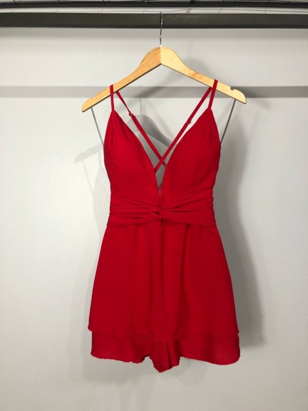 Macaquinho Juliette - Vermelho