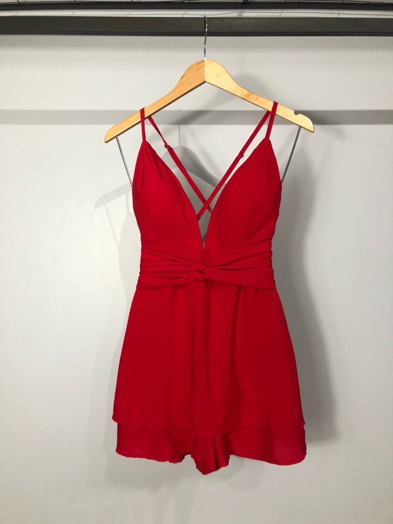 Macaquinho Juliette - Vermelho