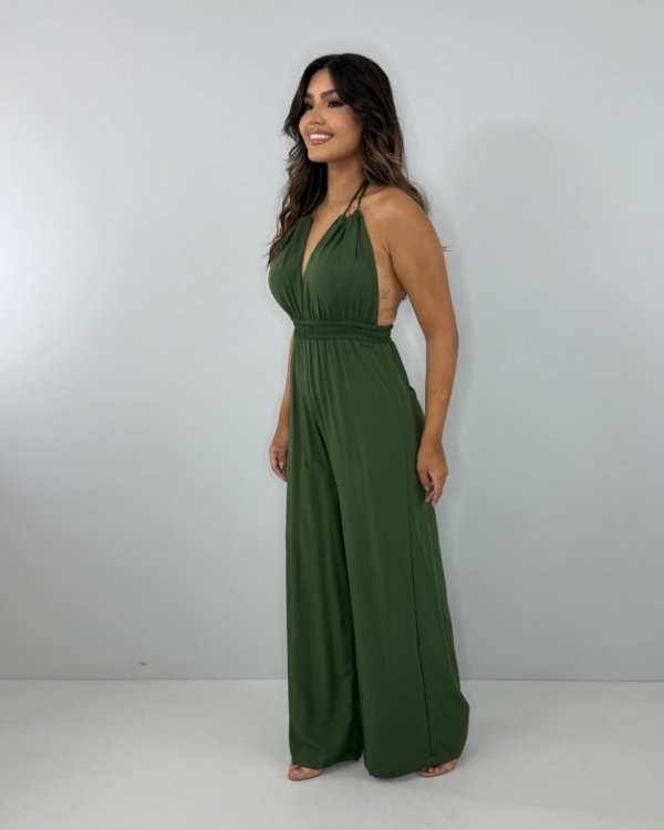 Macacão Carla - Verde Militar