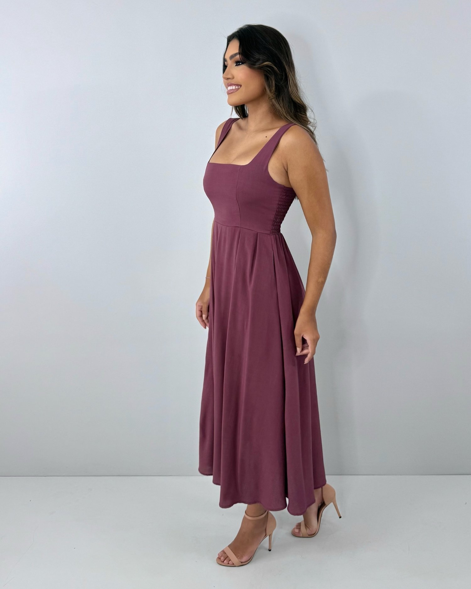 Vestido Samanta - Marrom - Image 4