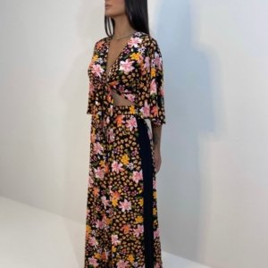 Conjunto Maria - Primavera Fundo Preto - Image 2