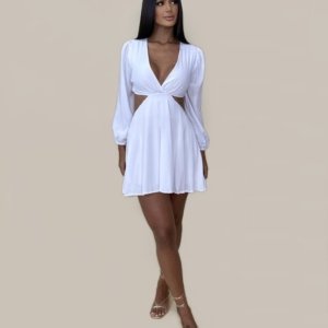 Vestido Leona - Branco - Image 3
