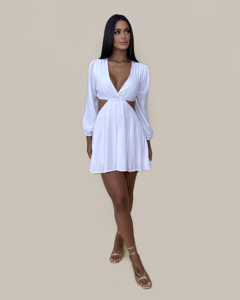 Vestido Leona - Branco - Image 3