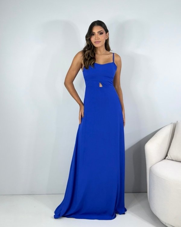 Vestido Lanna - Azul Royal