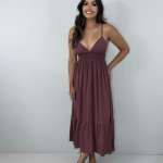 Vestido Beatriz – Marrom