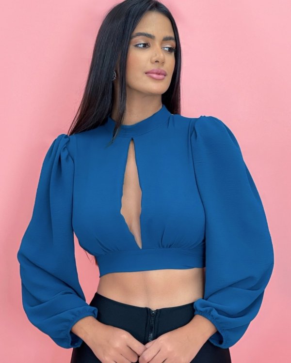 Cropped Frida - Cores