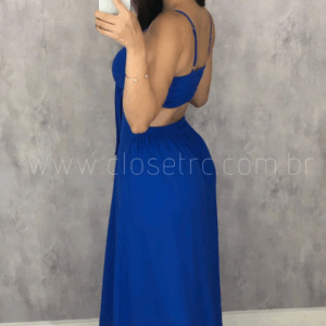 Vestido Natália - Azul Royal - Image 2