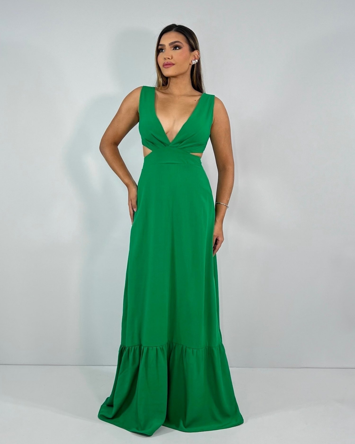 Vestido Miranda - Verde Bandeira - Image 2