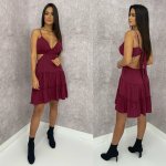 Vestido Ariele – Marsala