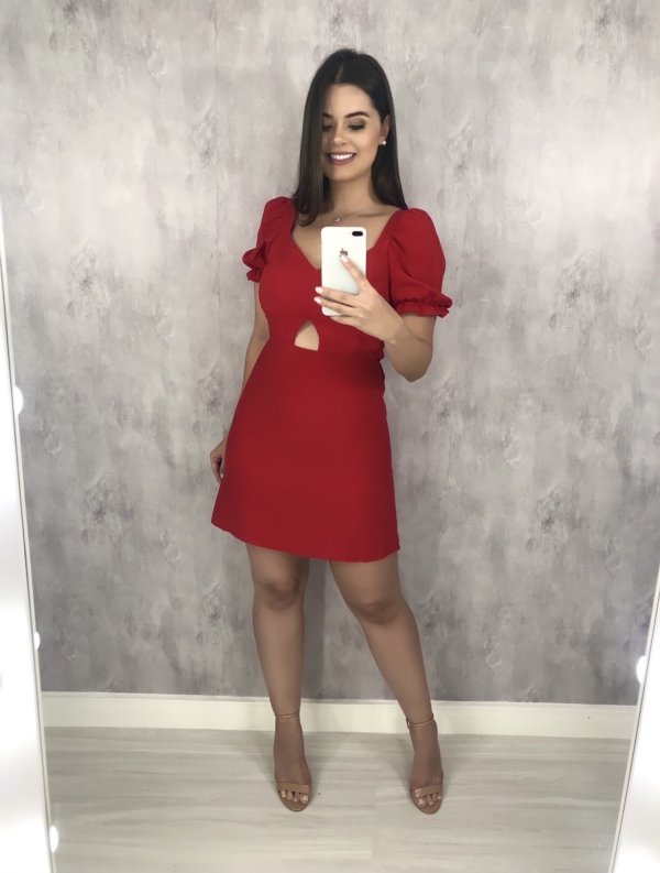 Vestido Diana - Vermelho