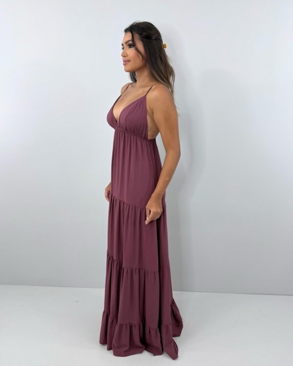 Vestido Sophia - Marrom