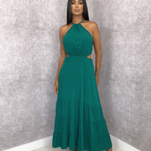 Vestido Estefane - Verde Amazônia - Image 1