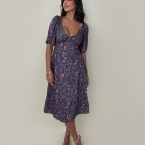 Vestido Núbia - Onça Azul - Image 4