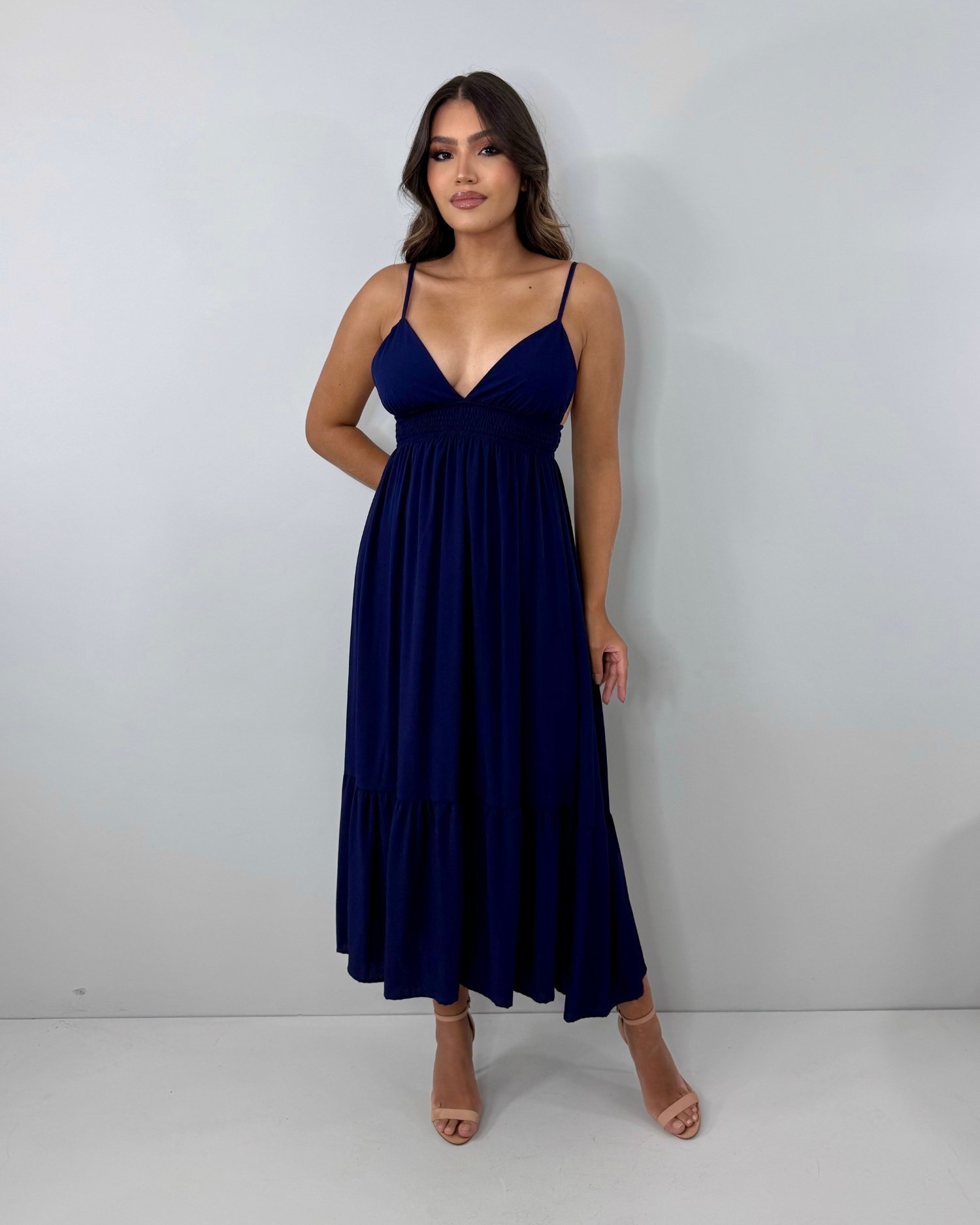 Vestido Beatriz - Azul Marinho - Image 4